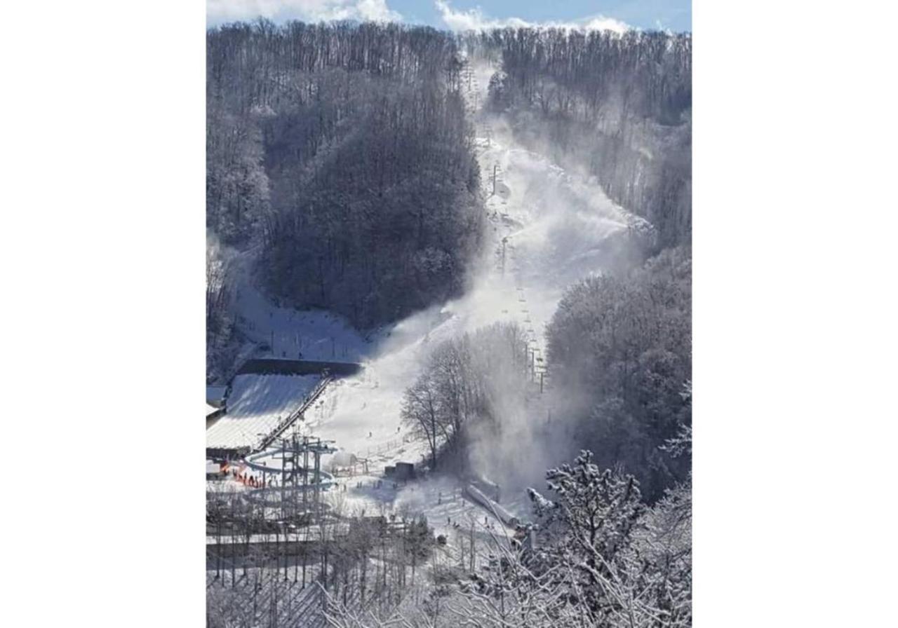 Wow Views!!-Mountain Escape-Outdoor Pool-Close To Downtown-Wifi-Cable-Private Balcony Гетлинбург Екстериор снимка